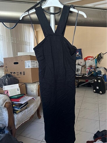 H&M Siyah mini elbise