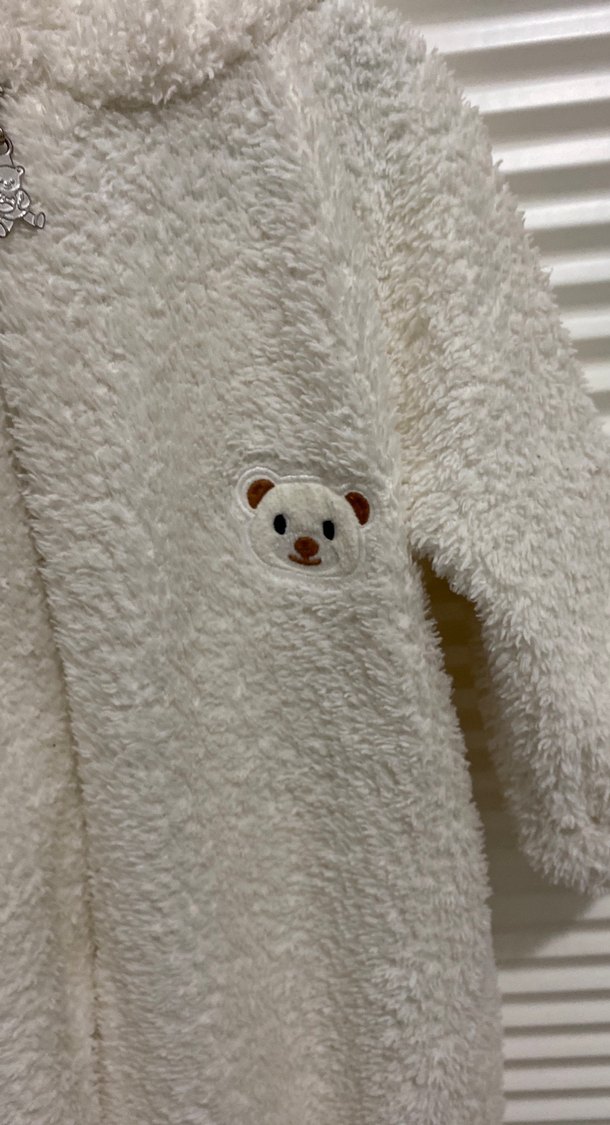 Beyaz Kürklü Unisex  Tulumu - Görsel 3