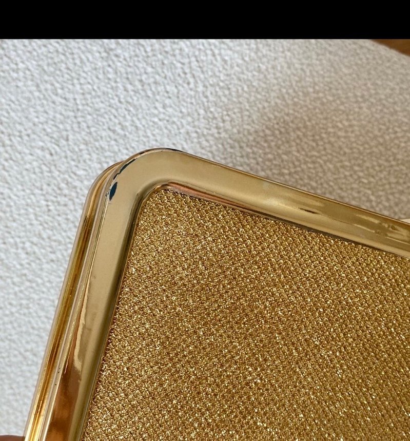 Gold Kadın Parlak Portföy Çanta - Görsel 3