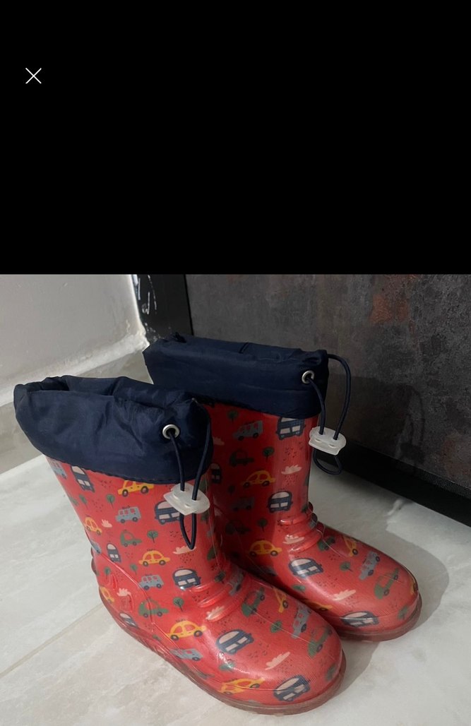 Lcw Renkli Desenli Kemerli Erkek Çocuk Yağmur Çizmesi - Görsel 3