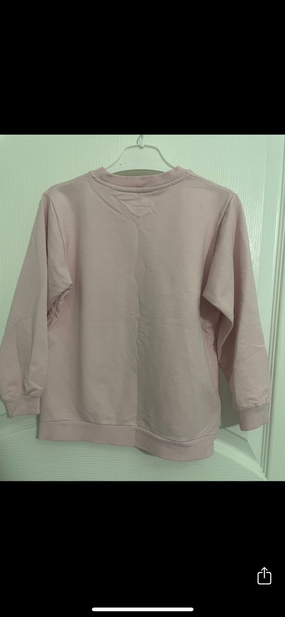 Kızlar için Dantel Detaylı Pembe Eşofman Takımı - Görsel 4