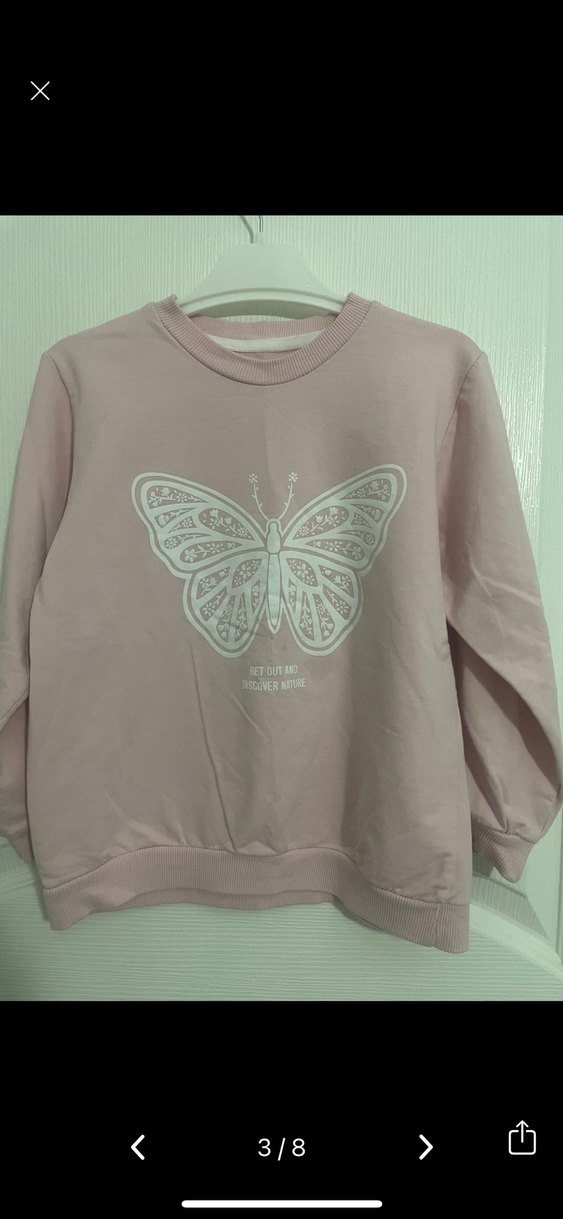 Kızlar için Dantel Detaylı Pembe Eşofman Takımı - Görsel 3