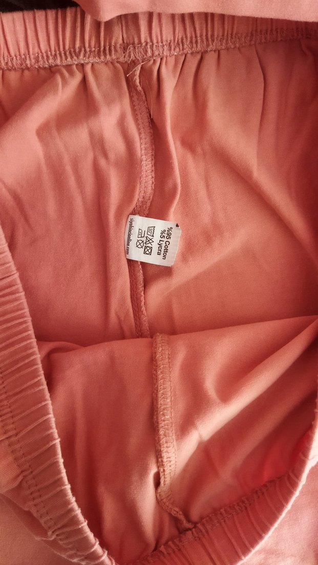 Somon Renkli pijama takımı - Görsel 5