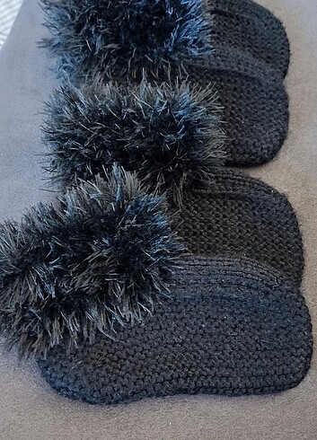 El örgüsü çocuk patik - Görsel 2