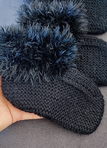 El örgüsü çocuk patik - Görsel 3