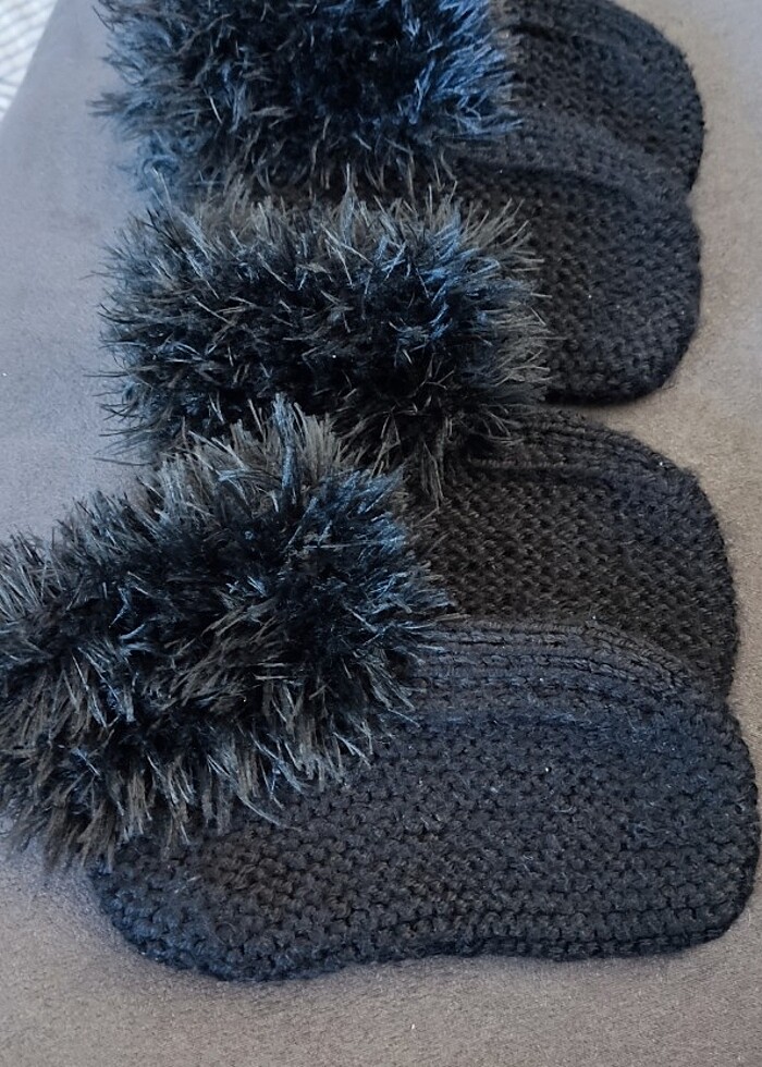 El örgüsü çocuk patik - Görsel 2