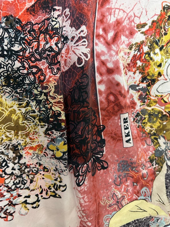 Bohem Çok Renkli Kadın eşarp - Görsel 2