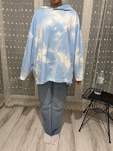 xxl Beden çeşitli Renk Bulutlu sweatshirt