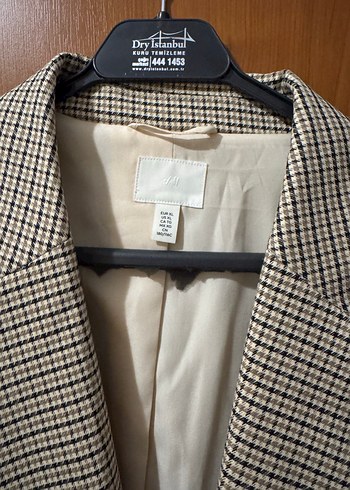 H&M H&M Ekoseli Blazer Ceket