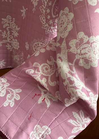 Zara Düğmeli Pembe Bohem Kadın Ceket