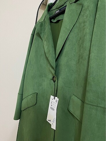 s Beden yeşil Renk Zara Ceket