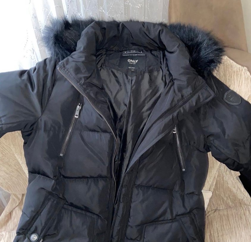 Kaz tüğü kadın mont - Görsel 5