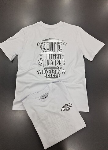 CELİNE baskılı oversize t-shirt 