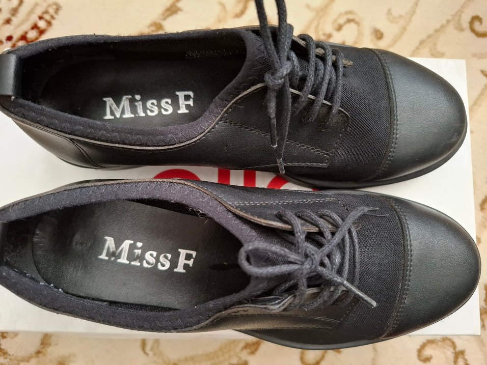 Erkek Çocuk Siyah Bağcıklı Ayakkabı - Görsel 2