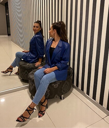 universal Beden Deri blazer