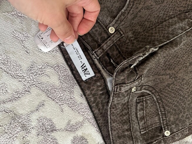 Zara Desenli pantolon