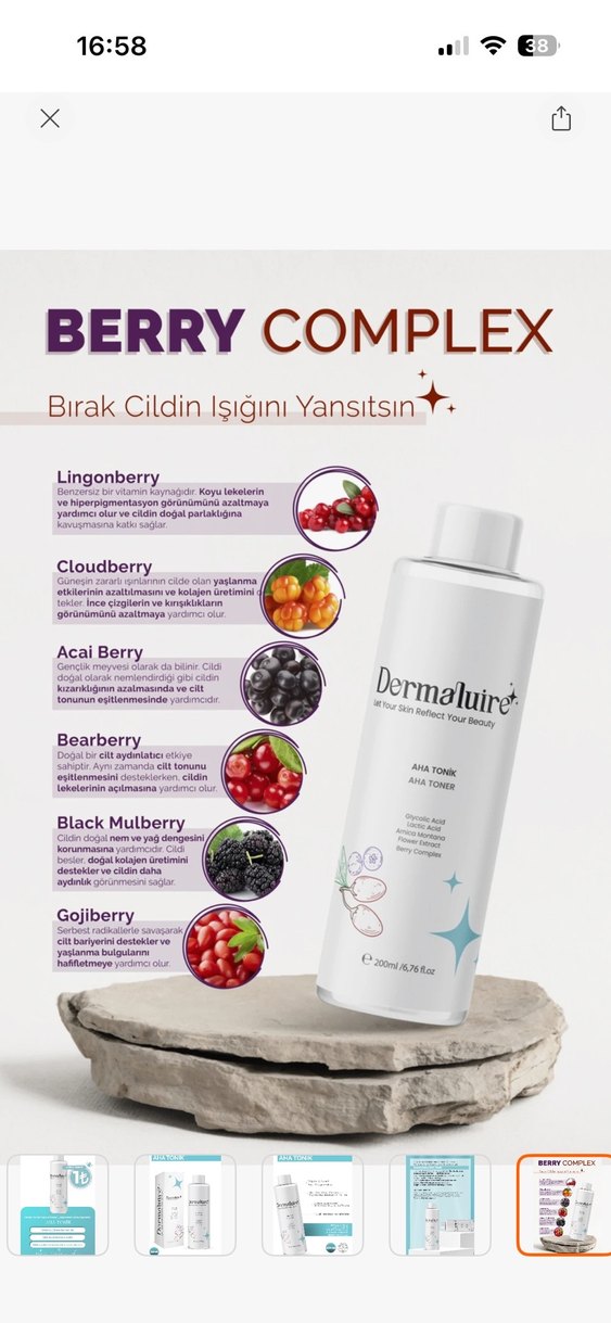 Dermaluire AHA Tonik 200 ml - Görsel 2