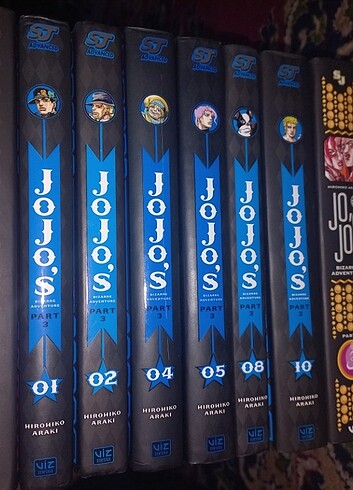 İngilizce Jojo manga Satılık