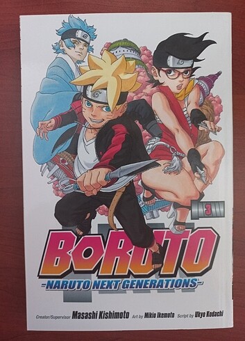 Boruto İngilizce Manga Kitap