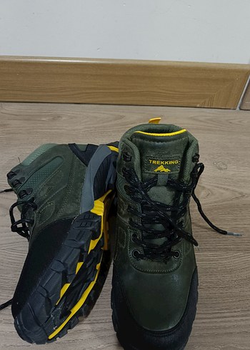 Kamuflaj Desenli Sarı Detaylı Erkek Outdoor Bot ORJİNAL - Görsel 3