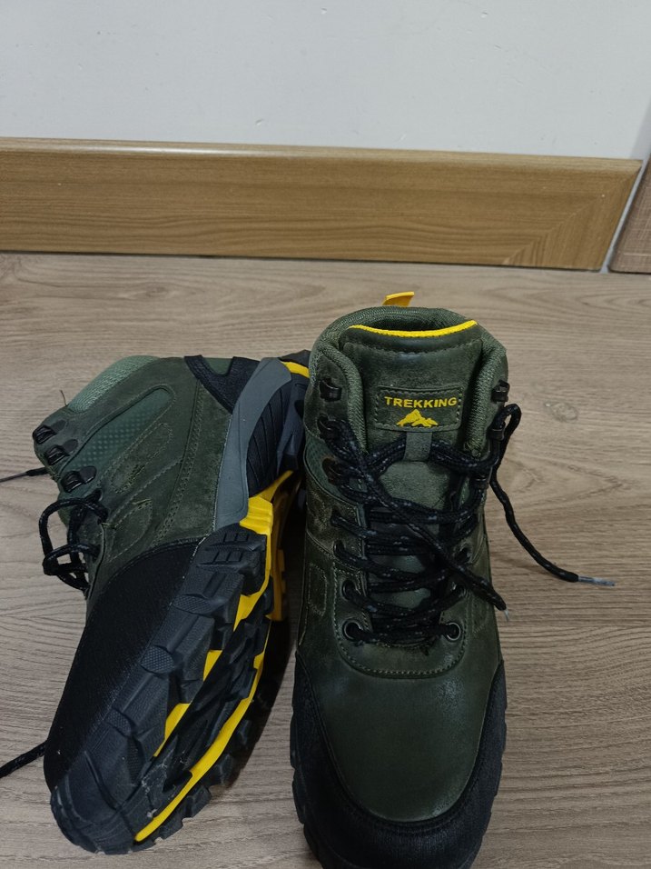 Kamuflaj Desenli Sarı Detaylı Erkek Outdoor Bot ORJİNAL - Görsel 3