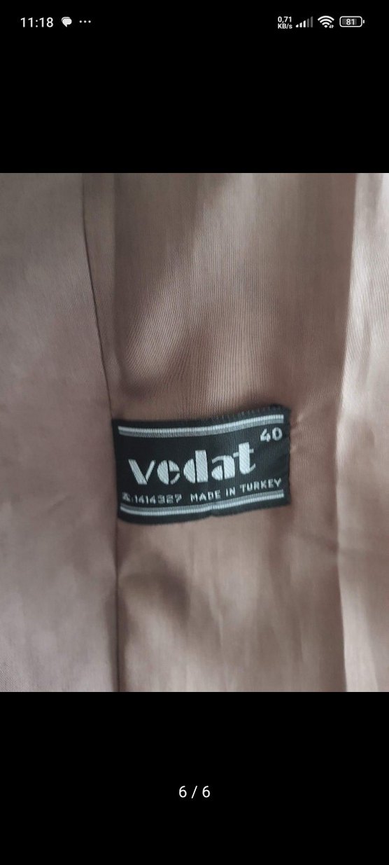 Bej Kemerli Uzun Kadın Trençkot - Görsel 5