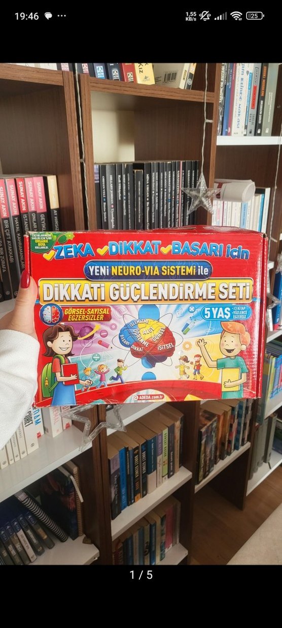 Dikkati Güçlendirme Seti 5 Yaş için - Görsel 3