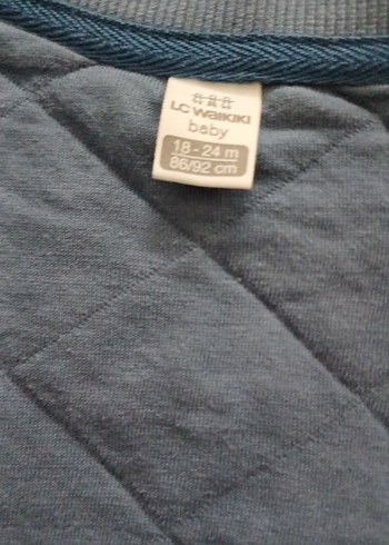 Düğmeli Gri Erkek Çocuk Yelek - Görsel 3