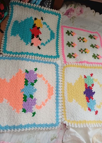 Pastel Renkli Çoklu Banyo lifi