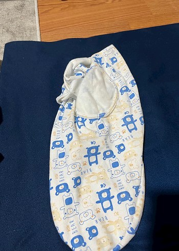 Renkli Baskılı Bebek Kundak Örtüsü - Görsel 2