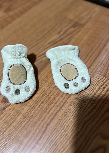 Bej Çocuk Eldiveni, Bohem Tarz - Görsel 2