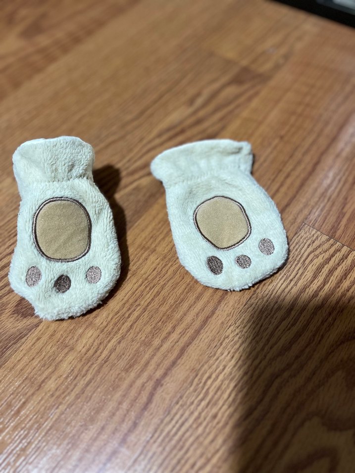 Bej Çocuk Eldiveni, Bohem Tarz - Görsel 2