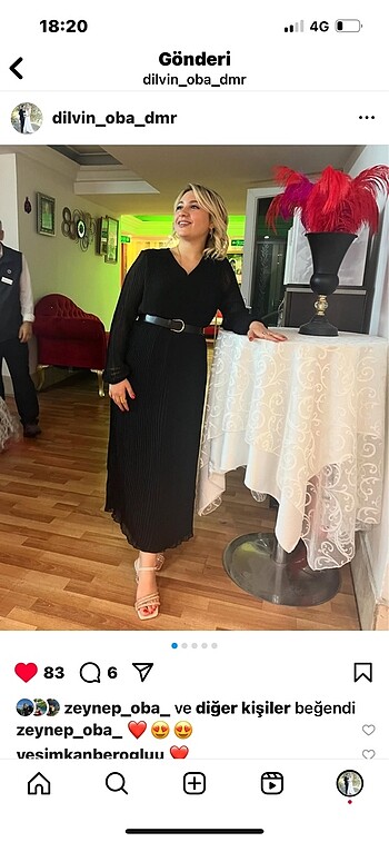 Uzun elbise