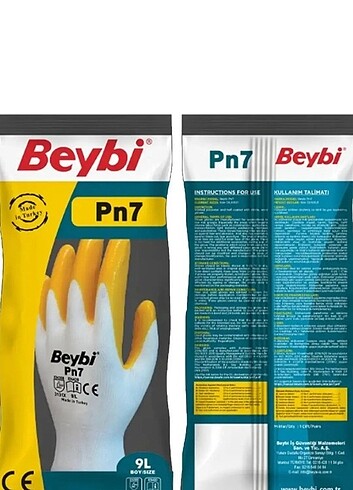 12adet beybi pn7 pn5 eldiven