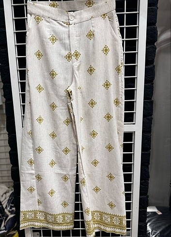 Bayan keten pantalon 