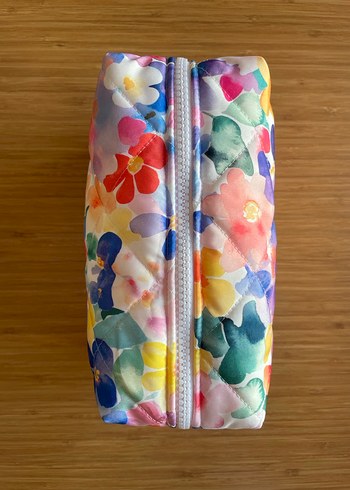 Renkli Tie-Dye Kadın Makyaj Çantası - Görsel 2