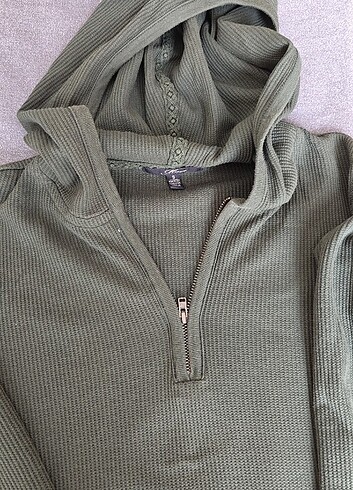 s Beden haki Renk Mavi sweatshirt 
