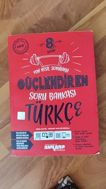 8.sınıf ankara yayınları türkçe test kitabı