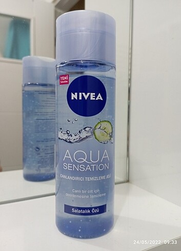 Nivea Aqua sensation temizleme jeli