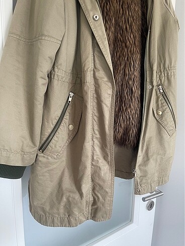 m Beden Mavi parka