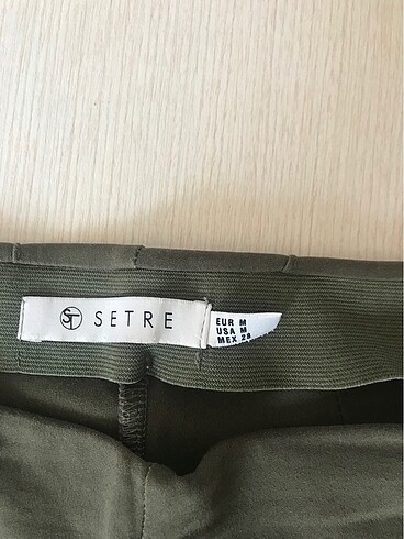Setre haki pantolon - Görsel 2