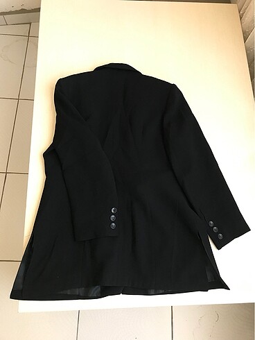 48 Beden siyah Renk Siyah blazer ceket