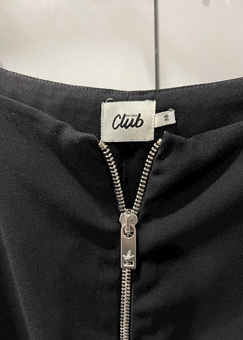 Beymen Siyah Yüksek Yakalı Kadın Tulum - Görsel 3