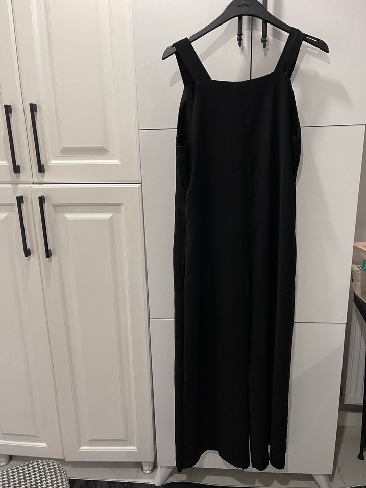 Beymen Siyah Yüksek Yakalı Kadın Tulum - Görsel 2