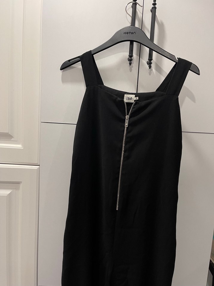 Beymen Siyah Yüksek Yakalı Kadın Tulum - Görsel 4