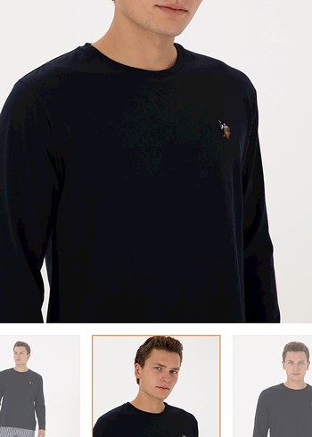 Çizgili Siyah Gri Erkek Pijama Takımı - Görsel 3