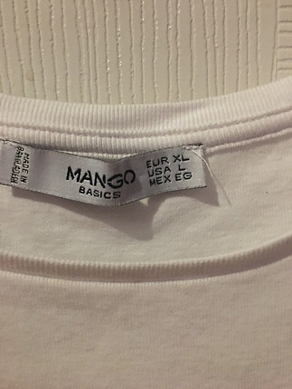 l Beden Mango basic t-shirt