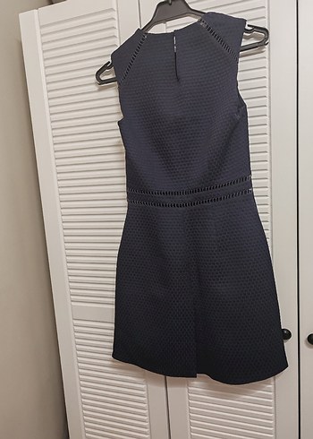 Mango ofis kloş elbise belden vücuda oturur - Görsel 2