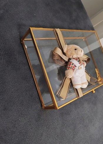 Çikokata kutusu cam nişan, doğum - Görsel 6