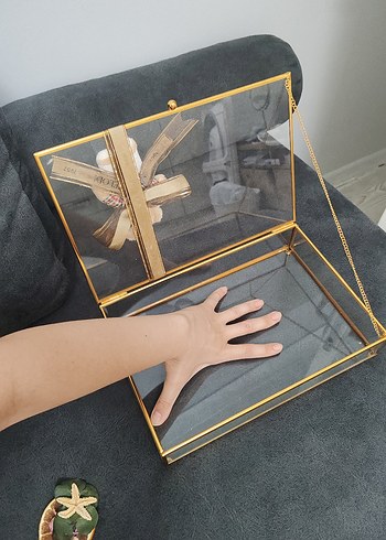 Çikokata kutusu cam nişan, doğum - Görsel 5